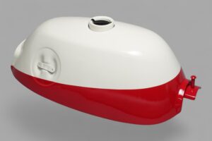 Z50Z Z50A モンキー 燃料タンク ホワイト/レッド