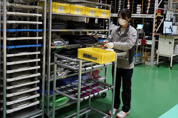 検査・梱包物流作業
